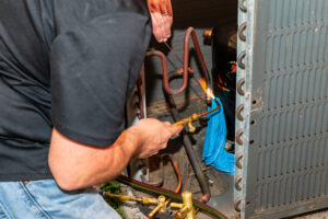 Copper Refrigerant Line Set Brazing | Best HVAC Installation Company | Downingtown, PA