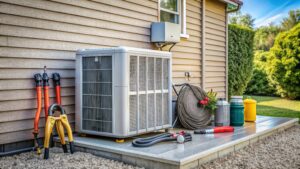 AC Outdoor Unit | How long do HVAC systems last? | Best HVAC Repair Company | West Chester, PA