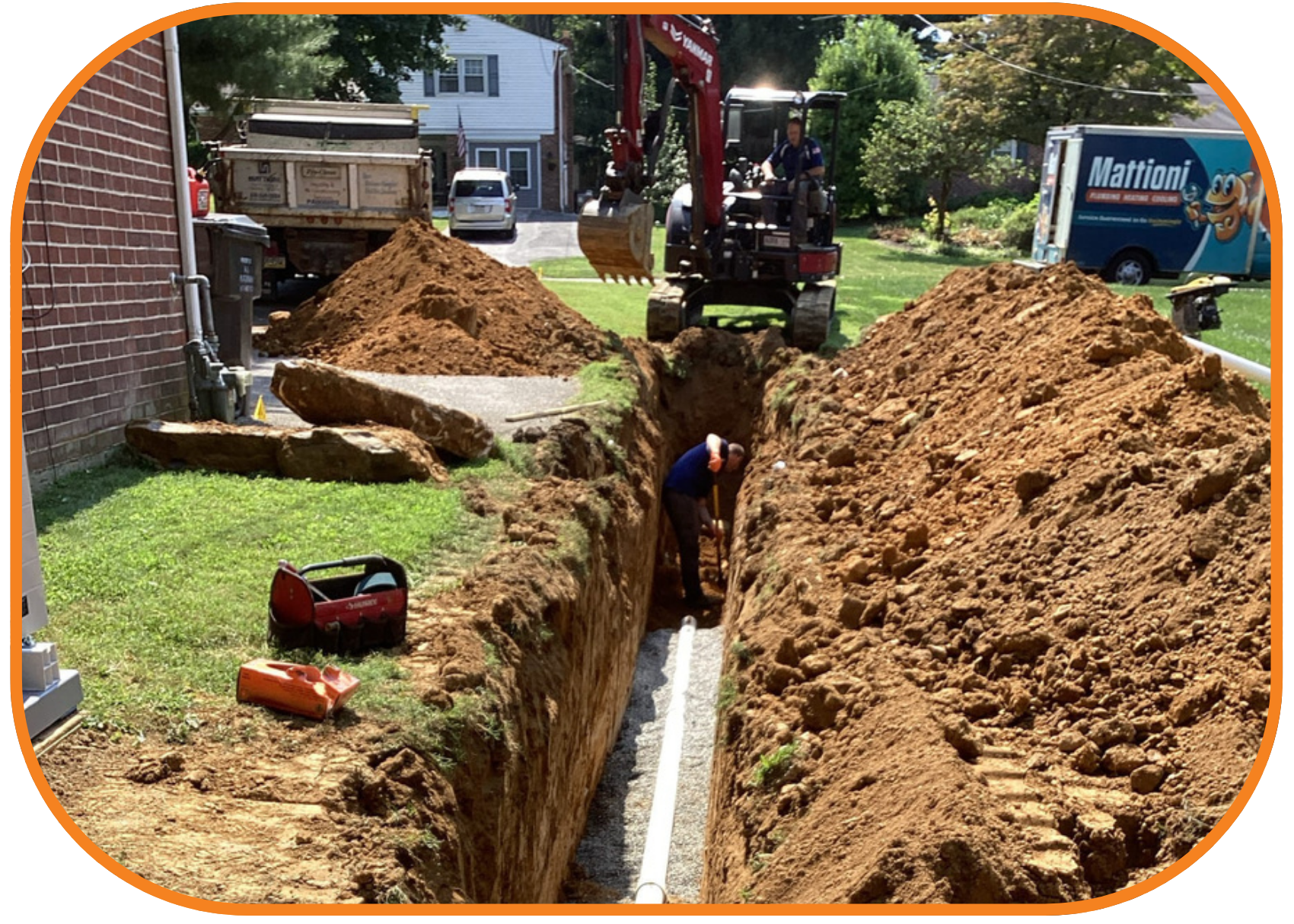 Main Sewer Line Replacement | Sewer Line Installation | Best Sewer Company | West Chester, PA