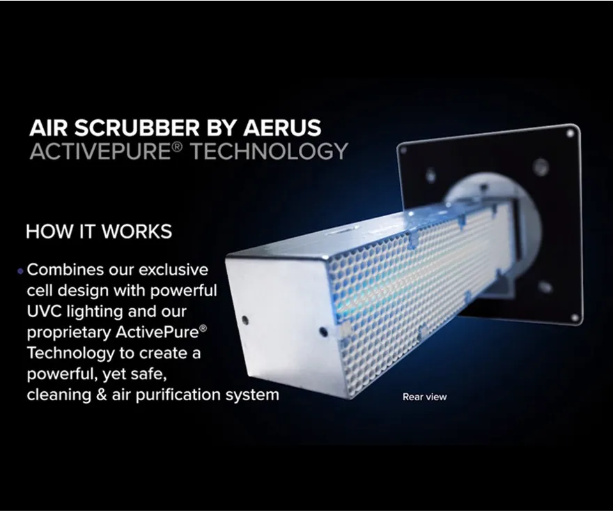ActivePure Air Scrubber Maintenance | Best Indoor Air Quality Company | King of Prussia, PA